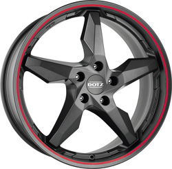 DOTZ Touge graphite side red